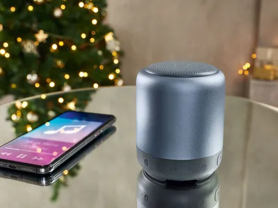 Produktbild von Lautsprecher SILVERCREST Mini Bluetooth SBL TW6 B2 True Wireless Stereo Funktion