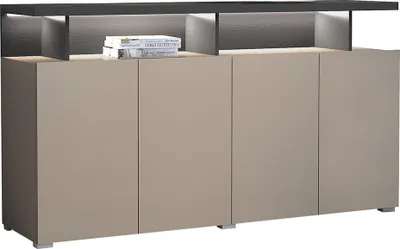 Produktbild von Sideboard in beige inkl. Beleuchtung, SELCE-83