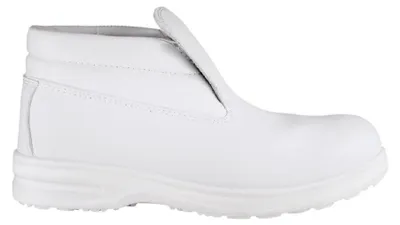 Produktbild von TEXXOR Sicherheitsschuhe LENS S2 weiß Slipper hoch  Gr. 43