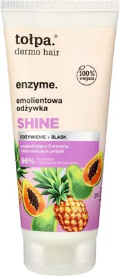 Immagine prodotto di Tolpa Dermo Balsamo Emolliente Lucentezza Enzima Capelli, 200 ml