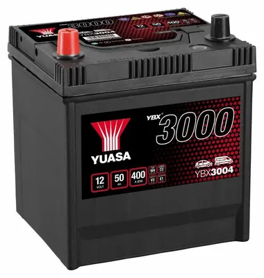 Produktbild von YUASA YBX3000 Starterbatterie 12V 50Ah 400A/EN D20 Batterie