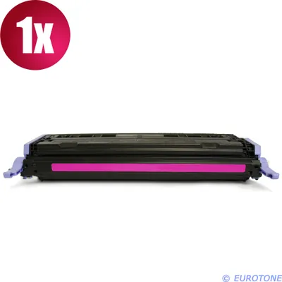 Produktbild von 1x Eurotone Toner Alternative für HP Q6003A 124A Rot Magenta