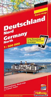 Produktbild von Deutschland Nord 1 : 500 000