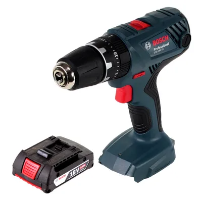 Obrázek produktu pro Akumulátorová příklepová vrtačka Bosch GSB 18V-21 18V 55Nm + 1x akumulátor 2,0Ah - bez nabíječky