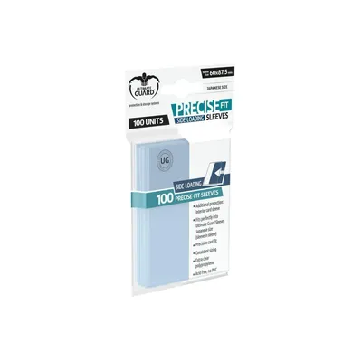 Produktbild von Ultimate Guard Precise-Fit Sleeves Side-Loading Japanische Größe Transparent (100)