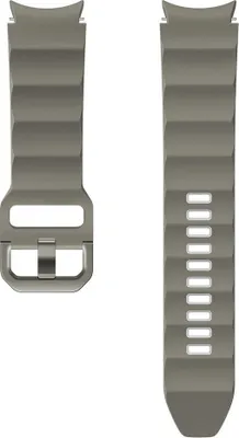 Produktbild von Samsung Galaxy Watch5/Watch5 Pro Rugged Sport Band (M/L), Samsung, Galaxy Watch4, Galaxy Watch4 Classic, Galaxy Watch5, Galaxy Watch5 Pro, Fluor-Elastomer, Grau, 24,1 mm, 16,5 mm