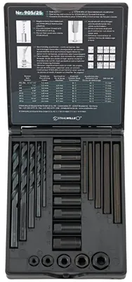 Imagen del producto de Kit de extractores de roscas Stahlwille 905/25