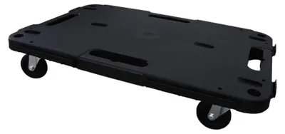 Zdjęcie produktu dla Platforma z tworzywa PVC z 4 kółkami 48x29x3.8 200 kg