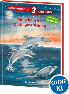 Produktbild von Lesenlernen in 3 Schritten - Die schönsten Delfingeschichten