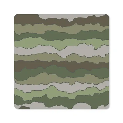 Produktbild von MuchoWow® Mauspad Mousepad Camouflage - Muster - Armee 30x30 cm - Mousepads - Maus Mat - Pad - Mausunterlage - Gaming