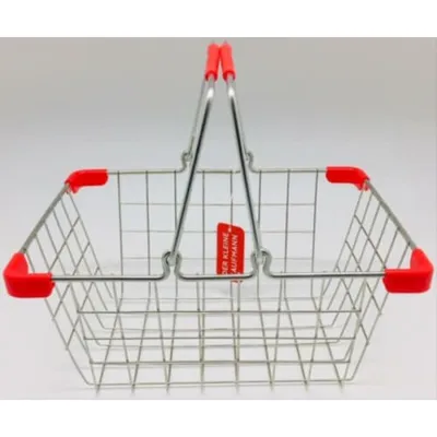 Image de Panier à provisions et à vélo en métal, 1 pièce