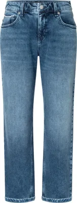 Produktbild von Mac - Damen 5-Pocket Jeans, STRAIGHT (5818-90-0361L), Größe:W32, Länge:L28, Farbe:mid blue random (601)