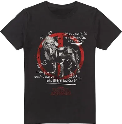 Immagine prodotto di Deadpool & Wolverine - Maglietta da uomo TV5231 (XL) (Nero)