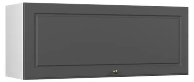 Produktbild von Hängeschrank Vicco Fame-Line Anthrazit-Gold Landhaus/Weiß 100 cm, Model 61559