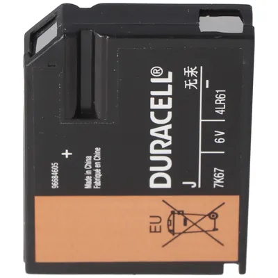 Produktbild von Duracell 7K67 Batterie Flatpack 4LR61 Alkaline Batterie 6 Volt, V4918, V4018, 5000394767102