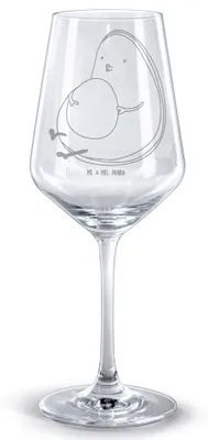 Produktbild von Mr. & Mrs. Panda Rotweinglas mit Gravur Avocado Pfeifen - Transparent - Geschenk, Ernährung, Weinglas, glas für rotwein, Diät, Bordeauxglas, Schwanger, graviert, Kelch