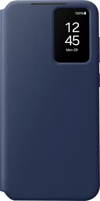 Produktbild von Samsung Smart View Wallet Case EF-ZS721 für das Galaxy S24 FE, Geldbörsenhülle, Samsung, Galaxy S24 F, 17 cm (6.7"), Dunkelblau