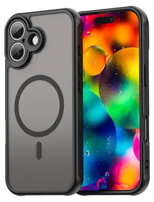 Zdjęcie produktu dla Techsuit - HaloFrost II MagSafe etui na iPhone 17 - czarne