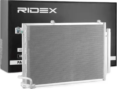 Produktbild von RIDEX 448C0245 Kondensator Klimaanlage für FORD Fiesta Mk6 Schrägheck (JA8, JR8) +Trockner