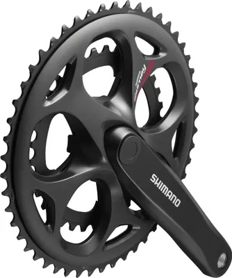 Produktbild von SHIMANO Kurbelgarnitur TOURNEY FC-A070 - 7-fach, 8-fach, 170 mm, 50-34 Zähne,...