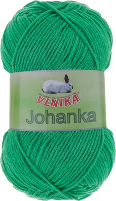 50g Strickgarn Johanka grün