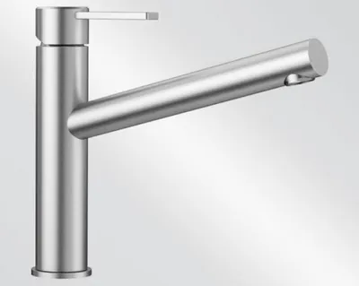 Produktbild von BLANCO AMBIS, metallische Oberfläche, Edelstahl gebürstet, Hochdruck