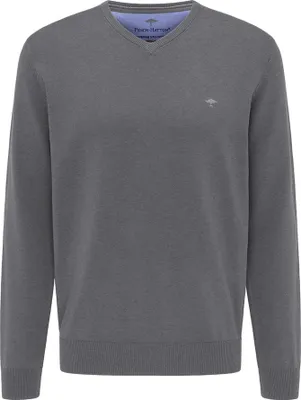 Image de Pull-over Fynch-Hatton Pull en maille avec col en V