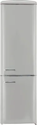 Produktbild von Exquisit Retrokühlschrank RKGC250-70-H-160E grau | Standgerät | 244 l Volumen | grau