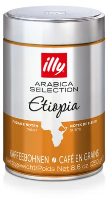 Produktbild von illy Äthiopien (ganze Bohne, Arabica Selection) 250g