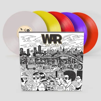 Productafbeelding van (BF24) WAR - The Vinyl 1977-1994 (Boxset met 5 LP's)
