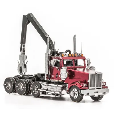 Produktbild von Metal Earth Western Star 4900, Holz-LKW-Modell, Montagesatz, Unisex, Metall, Western Star, Herausfordernd
