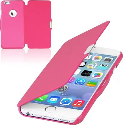 Zdjęcie produktu dla Etui ochronne z klapką na telefon komórkowy Bookstyle dla Apple iPhone 8 Pink