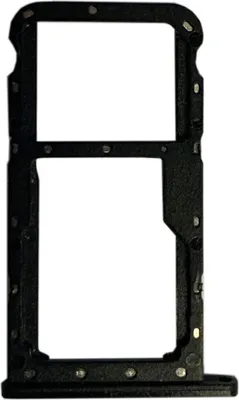 Immagine prodotto di Supporto per scheda SIM nero per Huawei P Smart 2019 / Honor 10 Lite Vassoio scheda di ricambio
