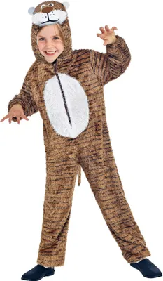 Produktbild von Tiger Tierkostüm für Kinder Größe: 110/116