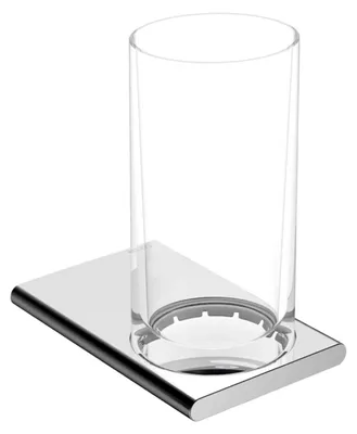 Produktbild von KEUCO 11550019000 Glashalter Edition 400 11550, kpl.mit