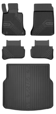 Obrázok produktu pre Autokoberce 3D TPE + vaňa kufra DryZone pre: Mercedes-Benz trieda CS204 2007-2014 kombi 5 ks
