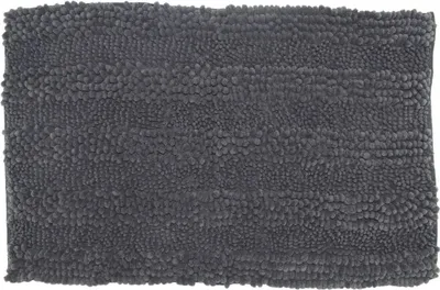 Produktbild von Badteppich mit rutschhemmender Rückseite Badmatte Chenille 50x80 cm