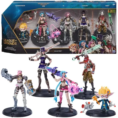 Obrázok produktu pre League of Legends LGE FGR 4inch 5Pack Set GML, Zberateľská akčná figúrka, Videohra