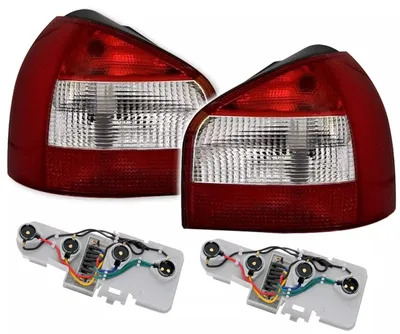 Für Audi A3 8L 1996-2003 Facelift Optik Rückleuchten Heckleuchten LINKS + RECHTS in der Farbe von AD TUNING GmbH & Co. KG
