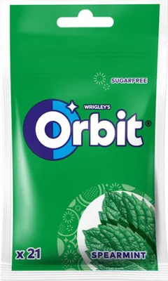 Zdjęcie produktu dla Orbit Spearmint Guma Do Żucia Bez Cukru 29 G