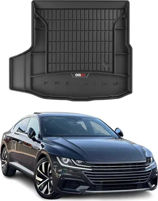 Produktbild von OMAC Gummi Kofferraumwanne für VW Arteon 2017-2025 TPE Laderaumwanne Schwarz