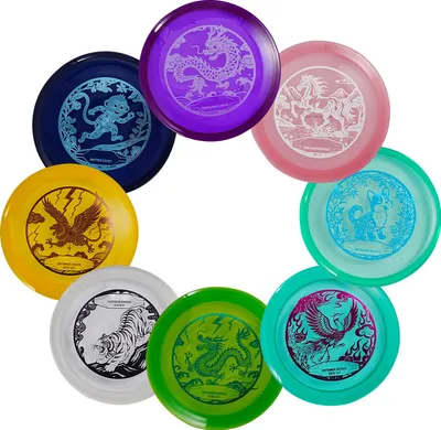 Obrázok produktu pre SucceBuy Discgolf-Set Starterset (8 kusov), frisbee pre tréning celého tela, vrátane putteru, Mid-Range, vhodné pre pláž a park vonku