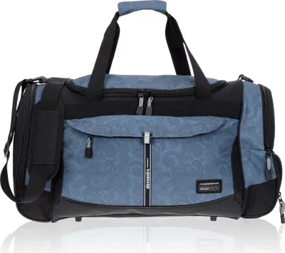 Produktbild von Sporttasche Adventure Gym Mate Fitness Sport Tasche Reisetasche 45 Liter 724 Black Jaquard Grey 5