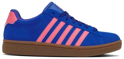 Produktbild von K-Swiss 99492-480-M Damen-Sneaker in Blau – Veloursleder