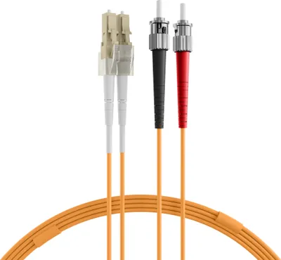 Produktbild von EFB-Elektronik LWL Duplexkabel 1m 2xLC/2xST 50/125 O0321.1