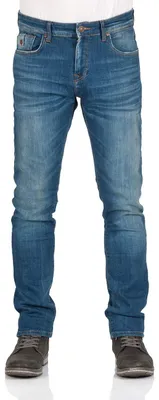 Produktbild von LTB JEANS Herren Jeans Slim JOSHUA - Normal Waist Herren Slim Jeans mit Knopf & Reißverschluss und Stretch - JOSHUA RANDY X Jeanshose Blau 28W / 34L – Blau (Randy X 51815)