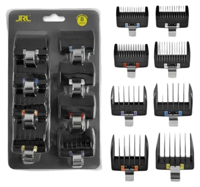 Produktbild von JRL Universal Aufsteckkamm Set Premium 0,8-16mm, 8-teilig für O