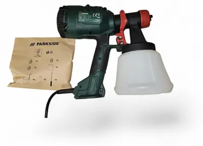 Produktbild von Parkside PFS 450 Elektrisches Farbsprühsystem – Farbspritzpistole 450 W