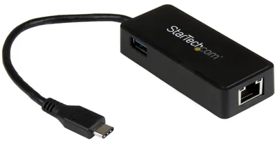 Obrázok produktu pre StarTech.com US1GC301AU, Kábel, USB, Ethernet, 5000 Mbit/s, Čierna