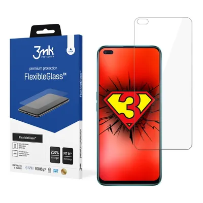 Produktbild von 3mk Display Hybridglas FlexibleGlass für Oppo Reno 4 Z 5G 0,3mm 7H